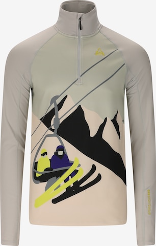 SOS Performance shirt 'Stratos' in Grey: front