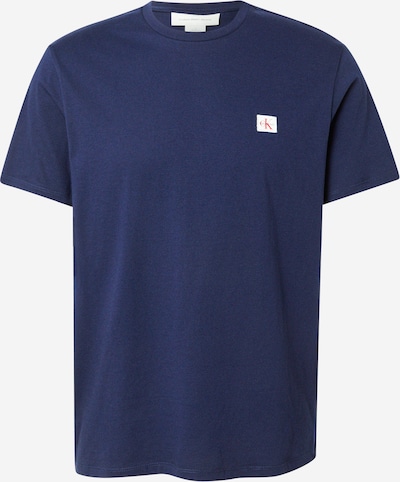 Marškinėliai iš Calvin Klein Jeans, spalva – tamsiai mėlyna / raudona / balta, Prekių apžvalga