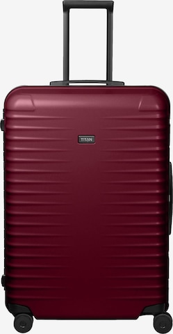 TITAN Trolley 'OVERSEAS' in Rot: Vorderseite