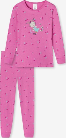 SCHIESSER Pajamas in Pink: front