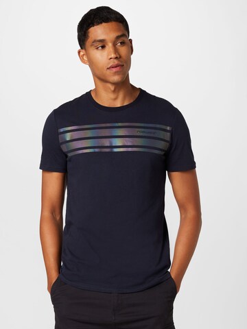 Ragwear T-Shirt 'ADDIE' in Blau: predná strana