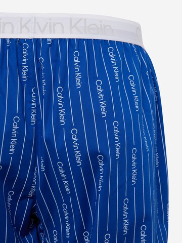 Calvin Klein Underwear سروال البيجاما بلون أزرق