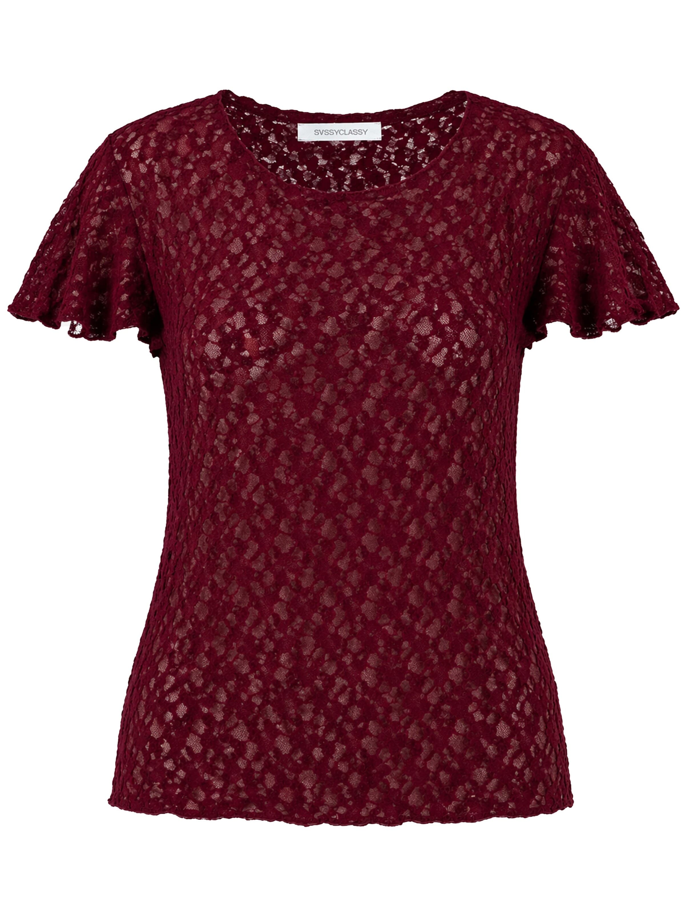 SASSYCLASSY Shirt‌‌ in Rot: Vorderseite