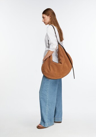 COMMA Handbag in Brown: front