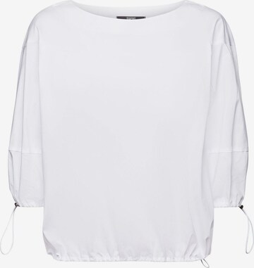 T-shirt ESPRIT en blanc : devant