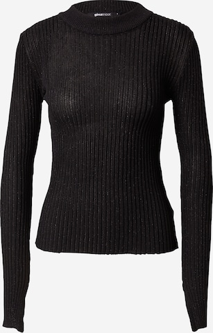 Gina Tricot Sweter 'Bea' w kolorze czarny: przód