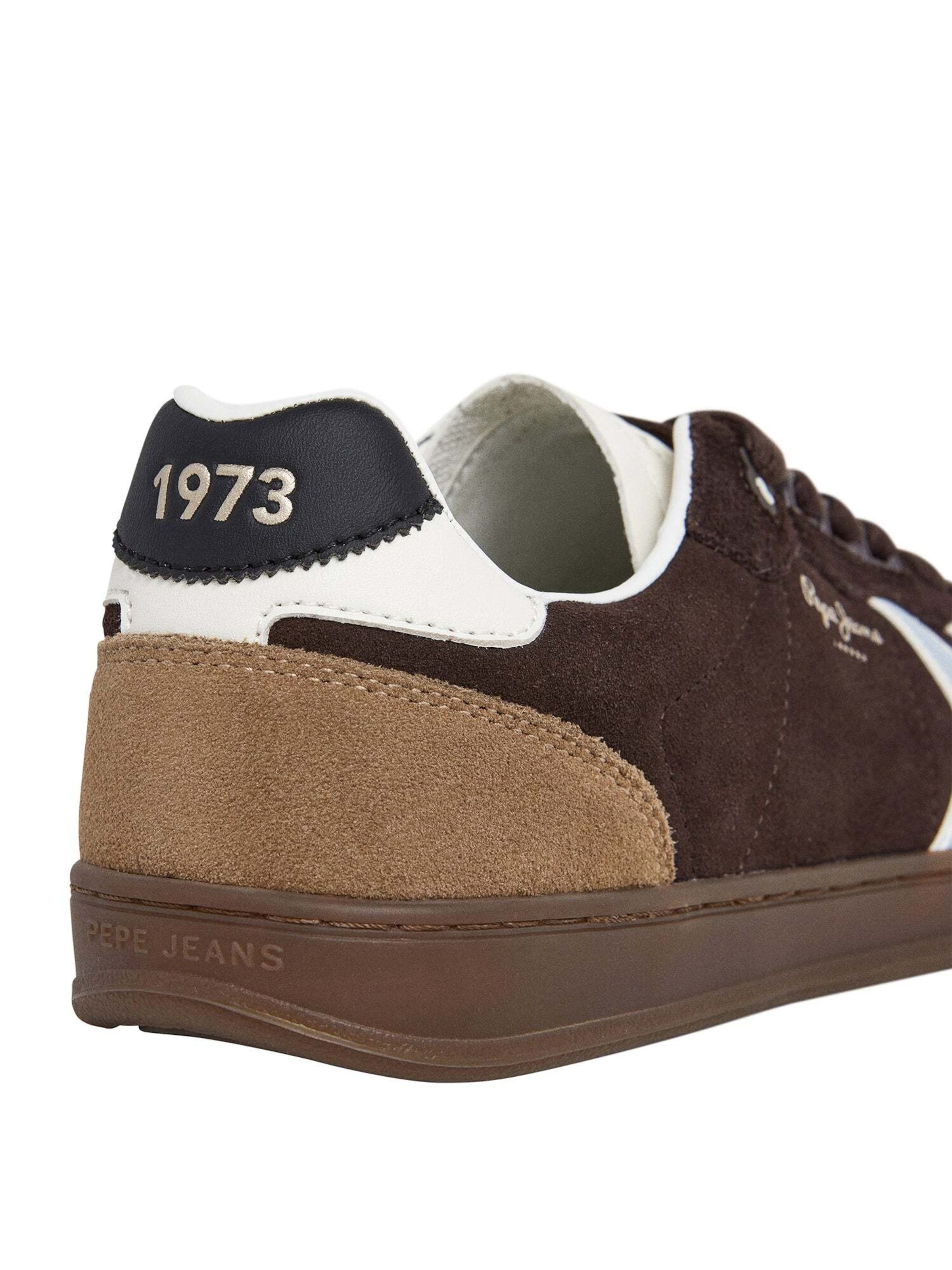 Pepe Jeans Platform trainers 'Ball Mix M' in Brown