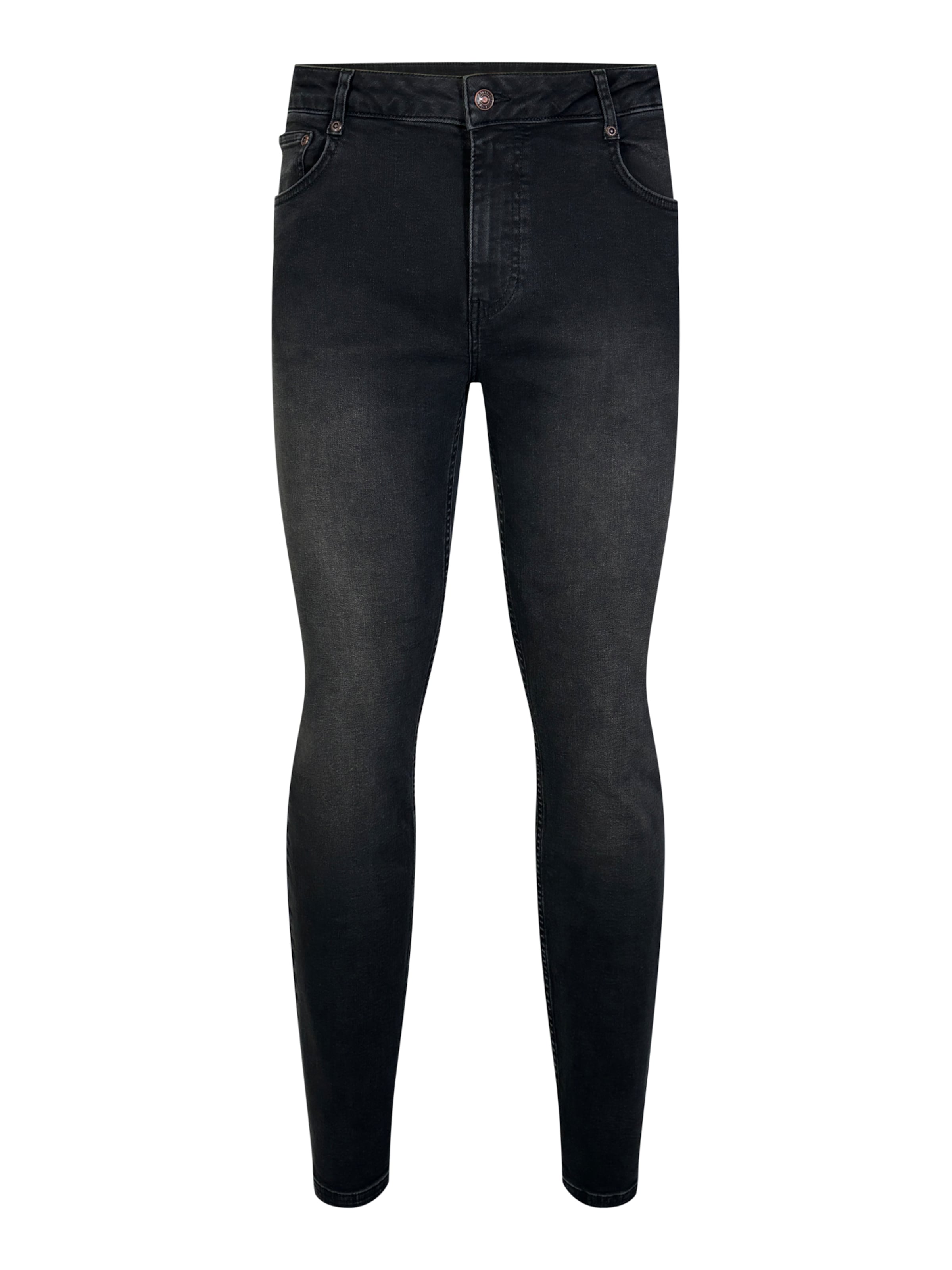 Skinny Jean SikSilk en noir : devant