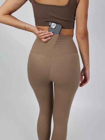 DRILLS Apparel Skinny Leggings 'ACTIVE' in Grey