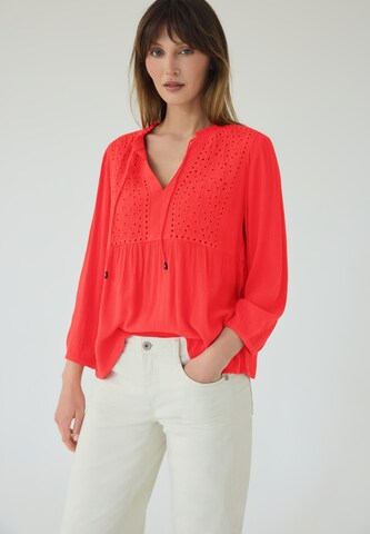 Street One Studio Bluse in Rot: Vorderseite