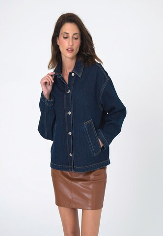 FRESHLIONS Jeansjacke in Blau: Vorderseite