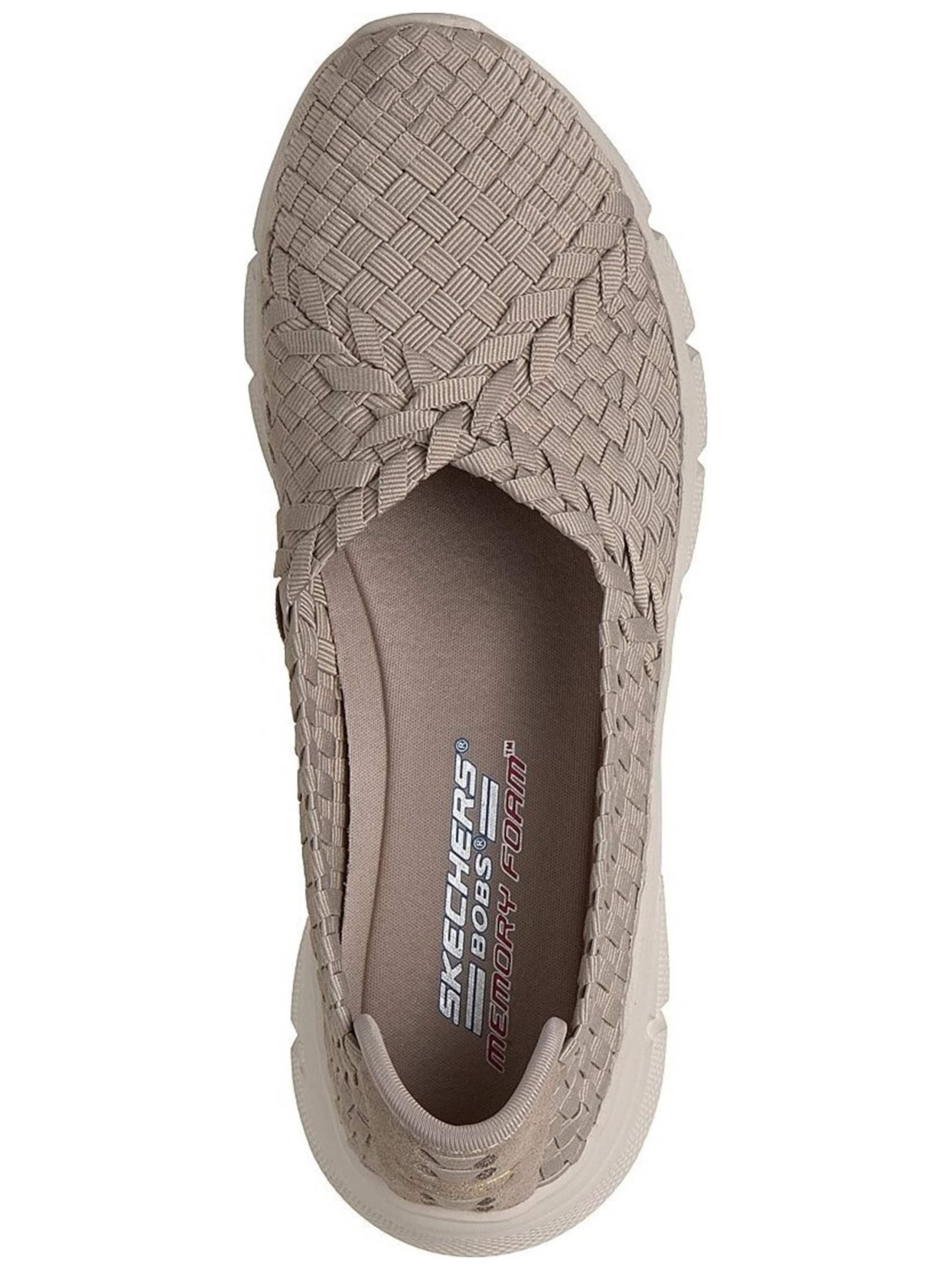 SKECHERS Ballerina 'Bobs B Flex - Flex Web'‌‌‌‌‌‌‌‌‌ in Beige