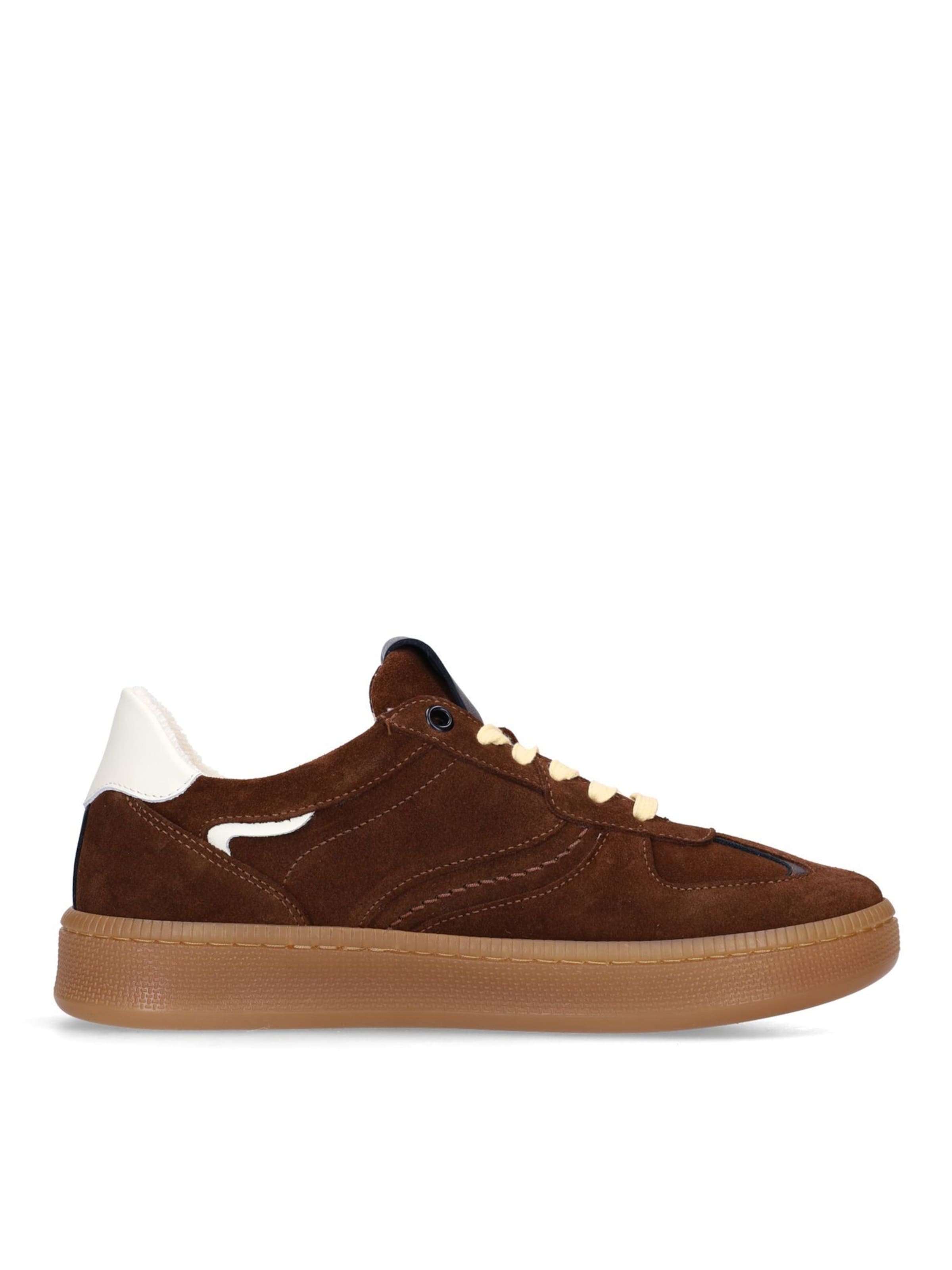 MANFIELD Sneaker in Braun