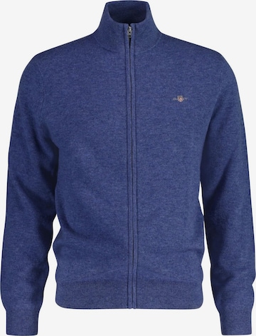 Vestes en maille GANT en bleu : devant