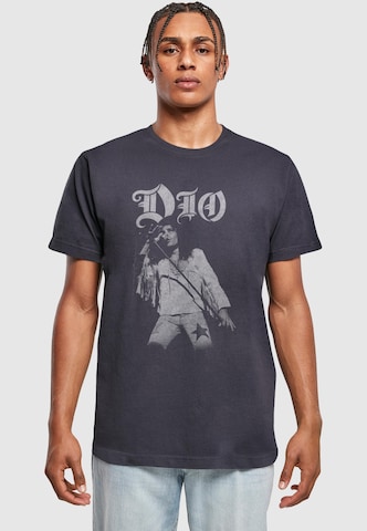 Merchcode T-Shirt in Blau: Vorderseite