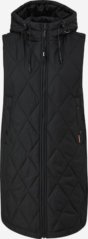 QS Bodywarmer in Zwart: voorkant