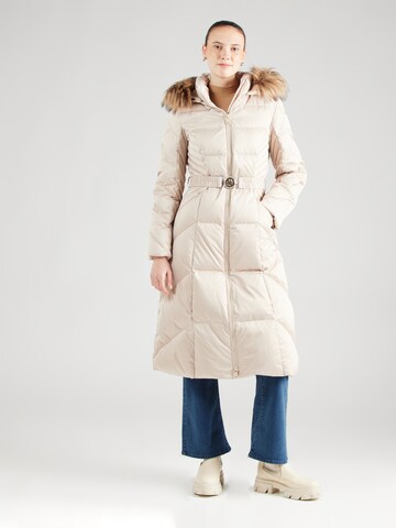 Manteau d’hiver 'NEW OLGA' GUESS en beige : devant