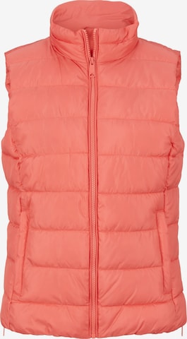 Gilet di TOM TAILOR in rosso: frontale