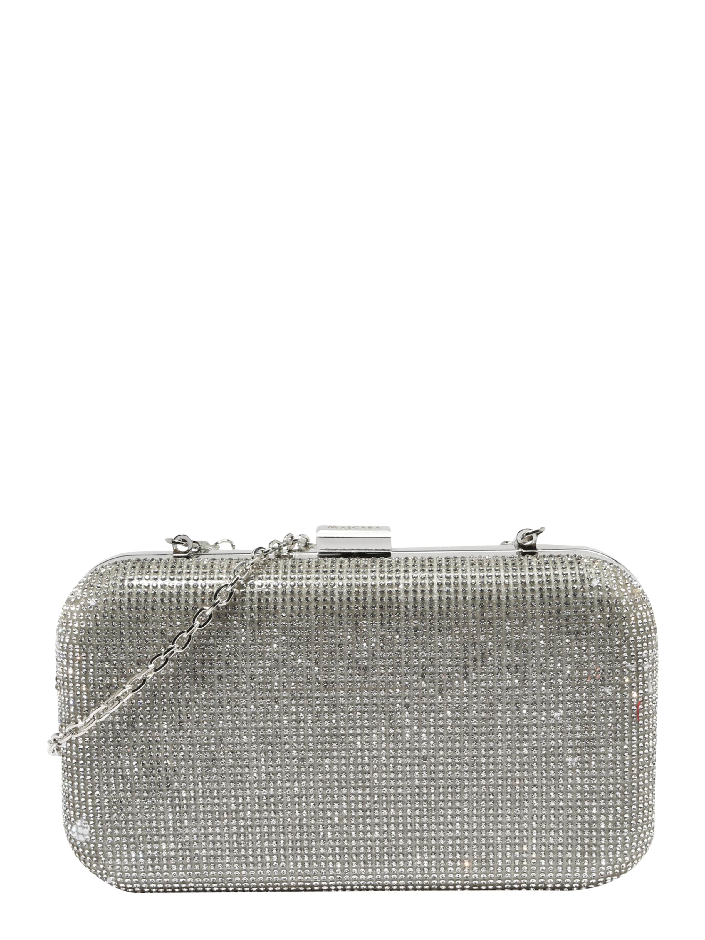 mascara Клатч в Серебристый