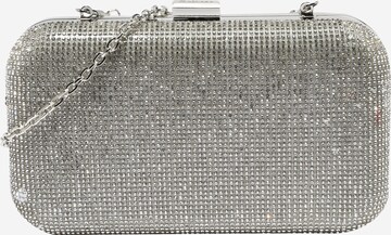 mascara Clutch in Silver