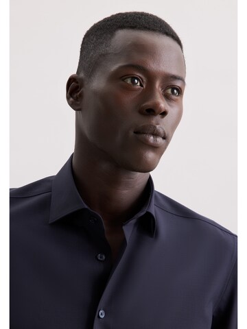 Coupe slim Chemise business SEIDENSTICKER en bleu