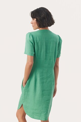 Robe 'Aminase' Part Two en vert