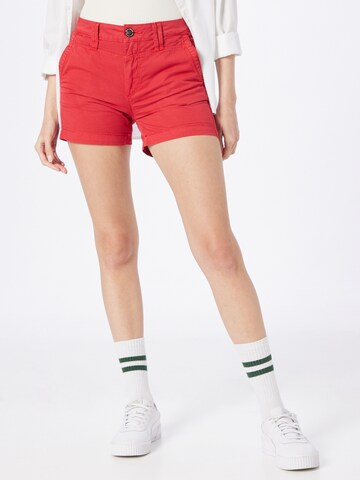 Pepe Jeans Slimfit Jeans 'BALBOA' in Rood: voorkant