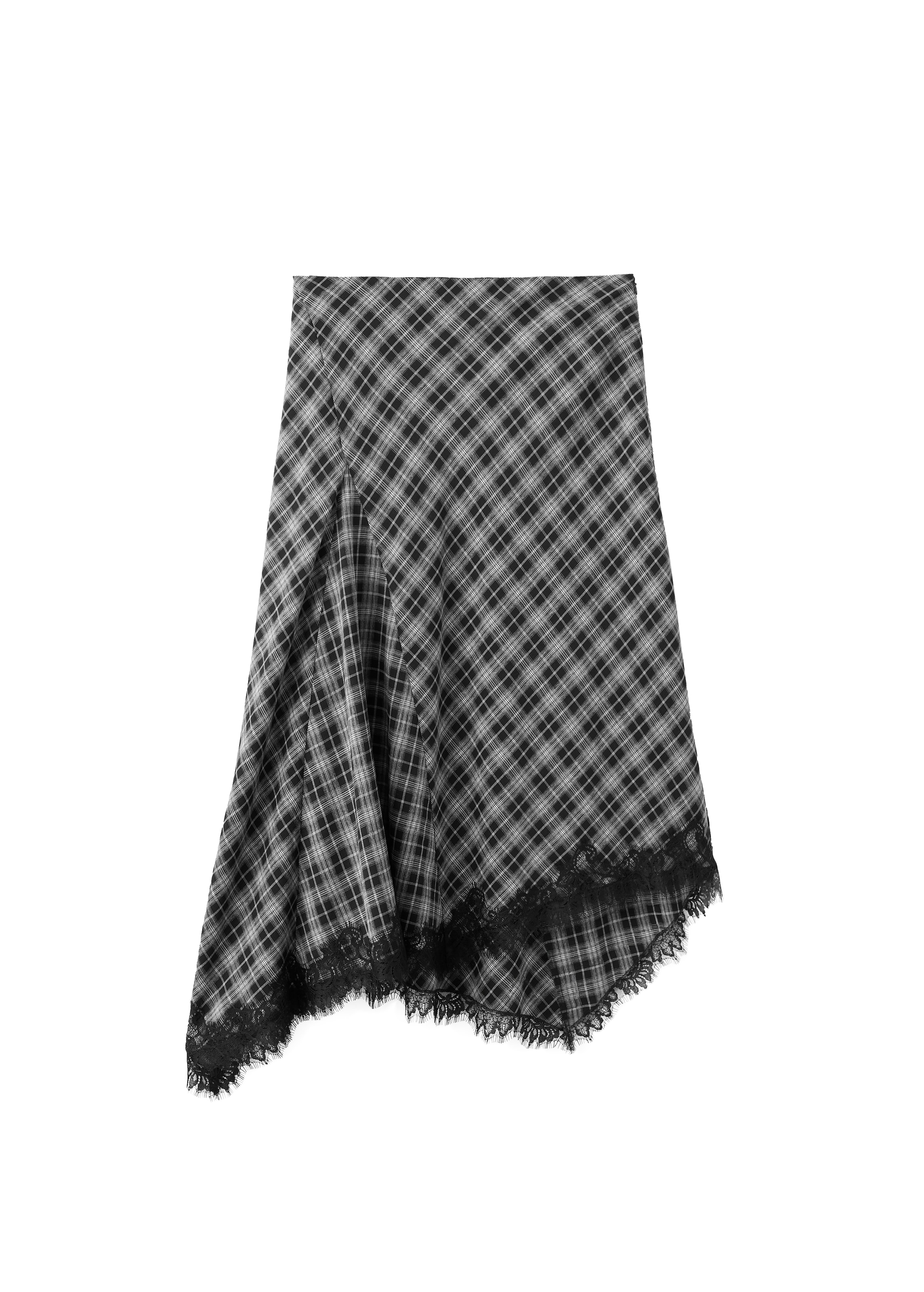 MANGO Skirt in 32 in Grey / Black, Item view