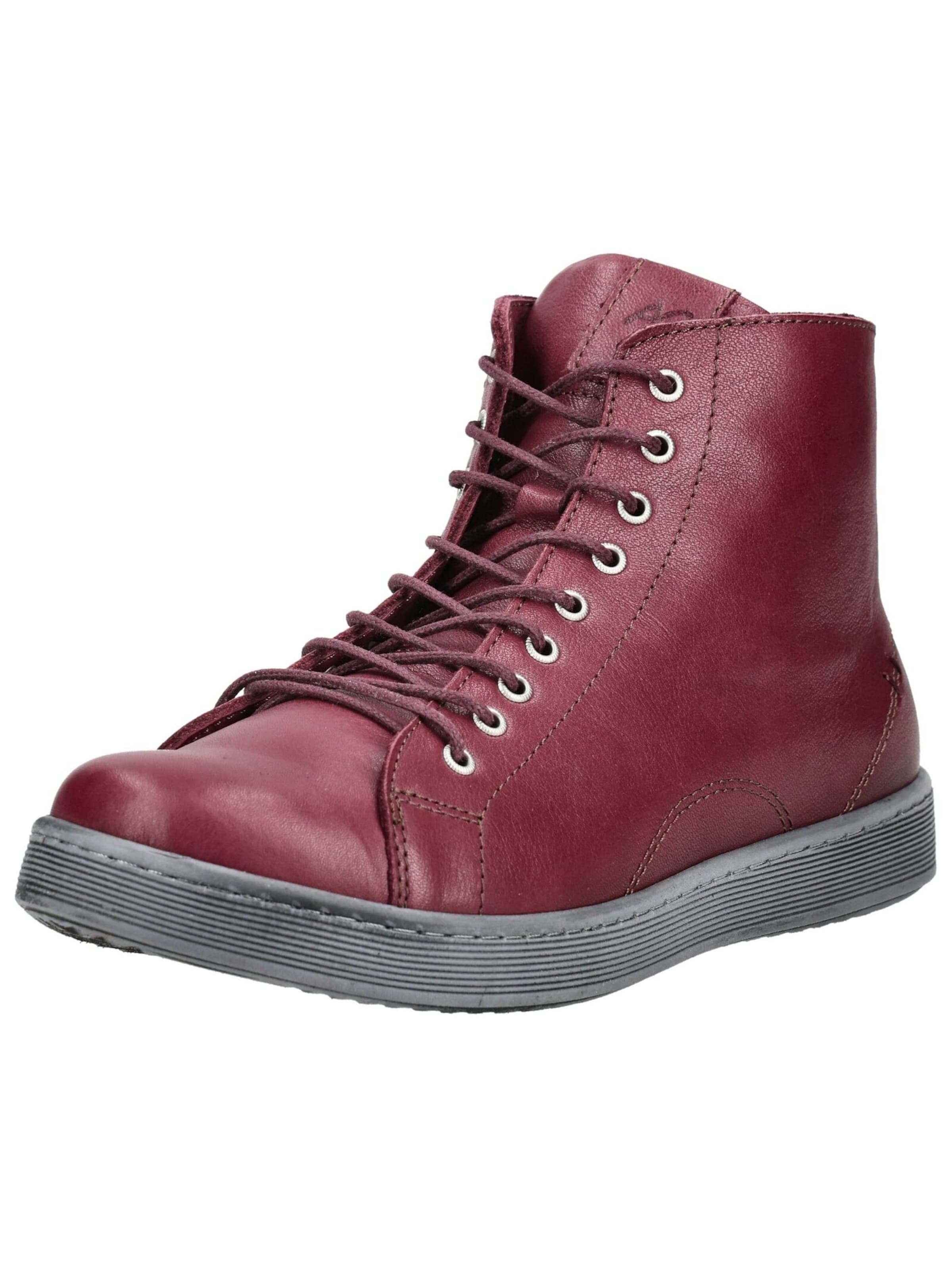 Bottines à lacets ANDREA CONTI en rouge : devant