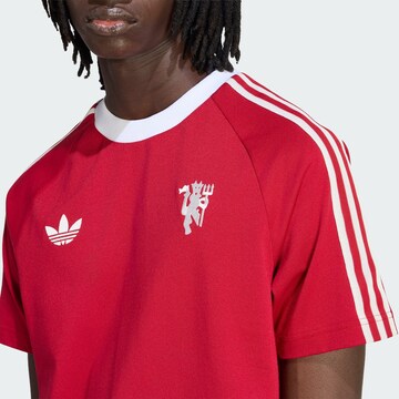 T-Shirt fonctionnel 'Manchester United' ADIDAS PERFORMANCE en rouge