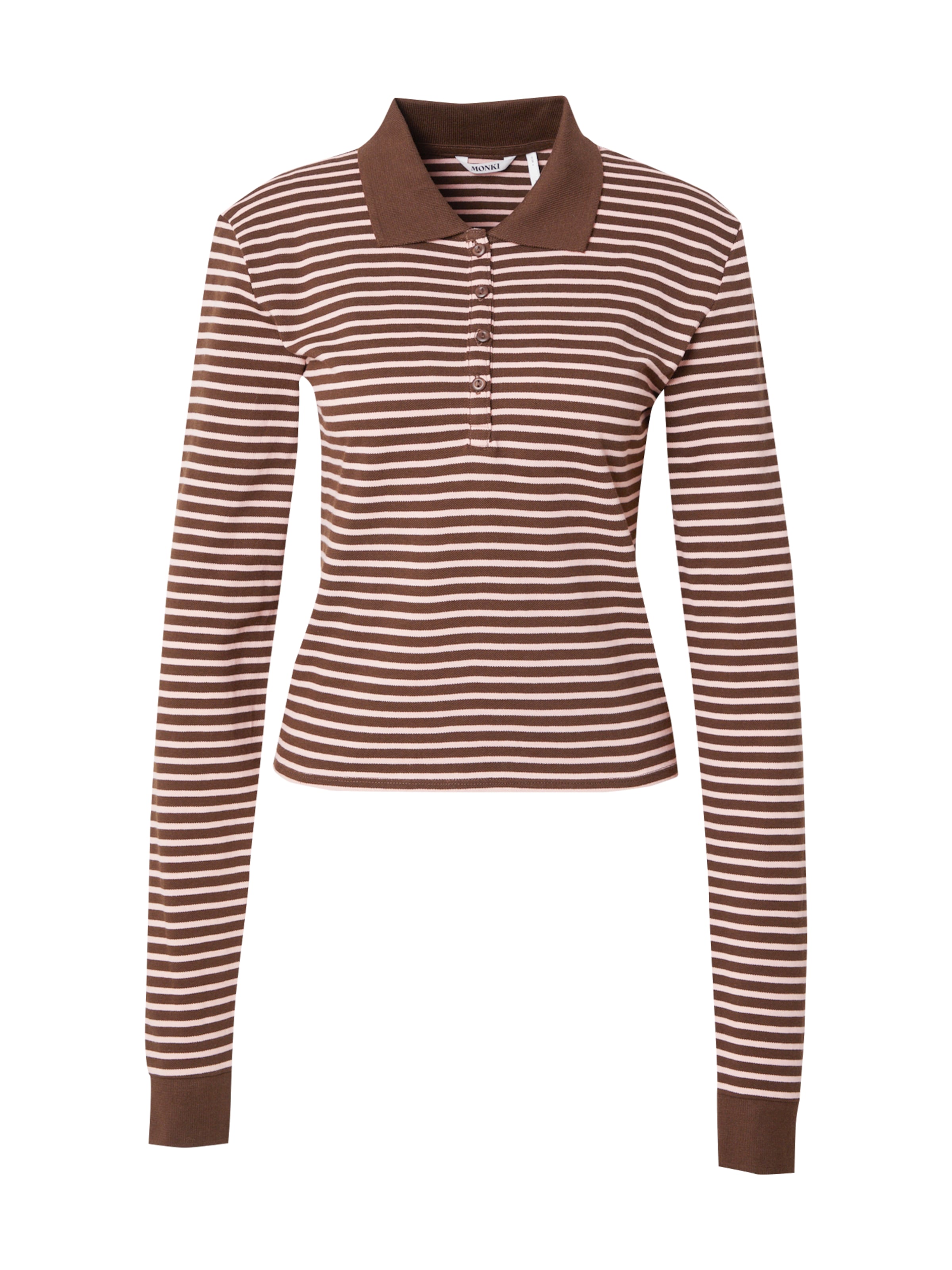Monki Shirt in Brown: front