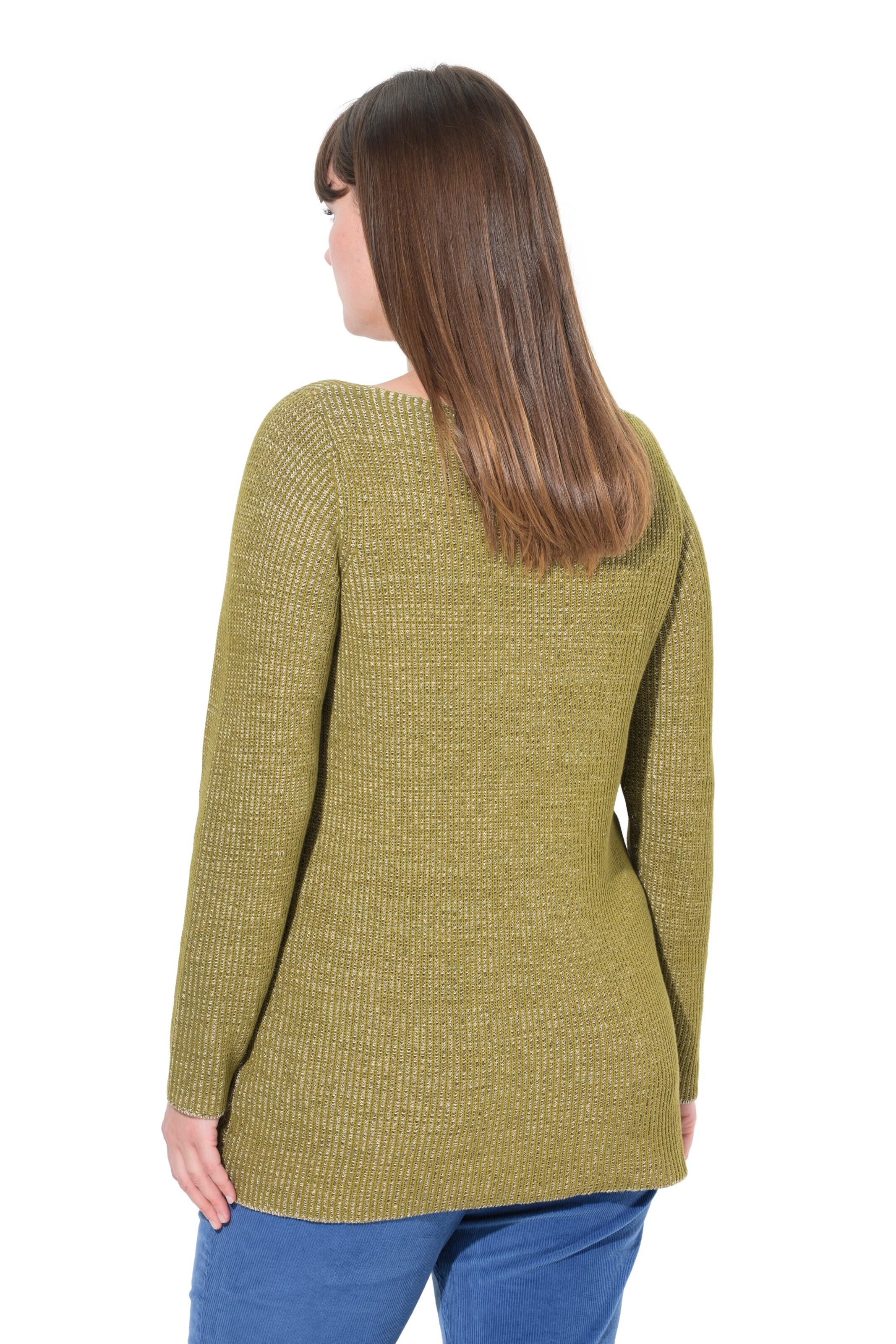 Pull-over Ulla Popken en vert