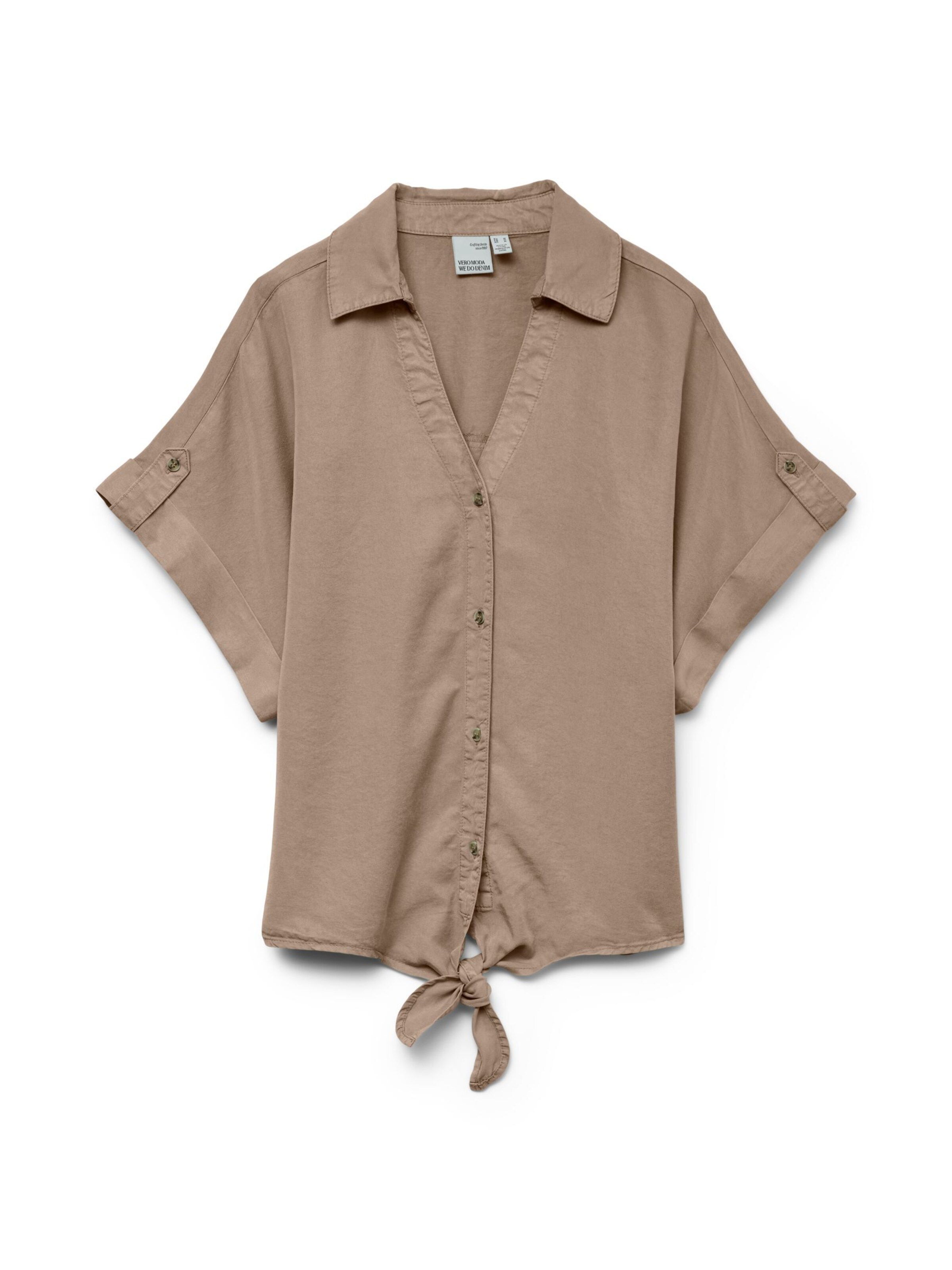 VERO MODA Shirt 'VMFLEUR' in Braun: Vorderseite