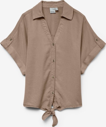 VERO MODA Shirt 'VMFLEUR' in Braun: Vorderseite
