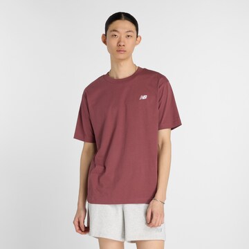new balance T-Shirt 'Essentials' in Rot: Vorderseite