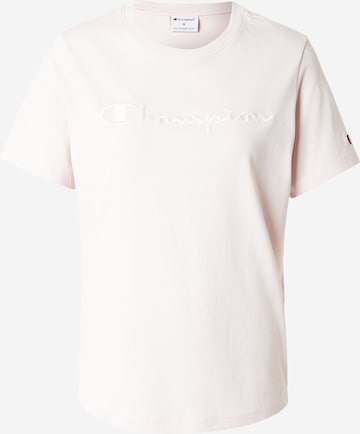 Champion Authentic Athletic Apparel Shirt in Pink: front
