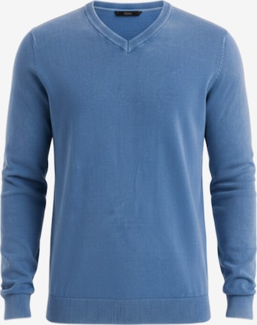 Ombre Pullover 'OM-Swos-0108' in Blau: Vorderseite