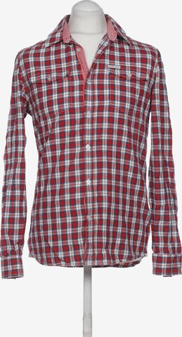 Pepe Jeans Button Up Shirt in L in Red: front