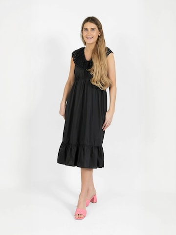 Coster Copenhagen Kjole ' Broderie ' i sort