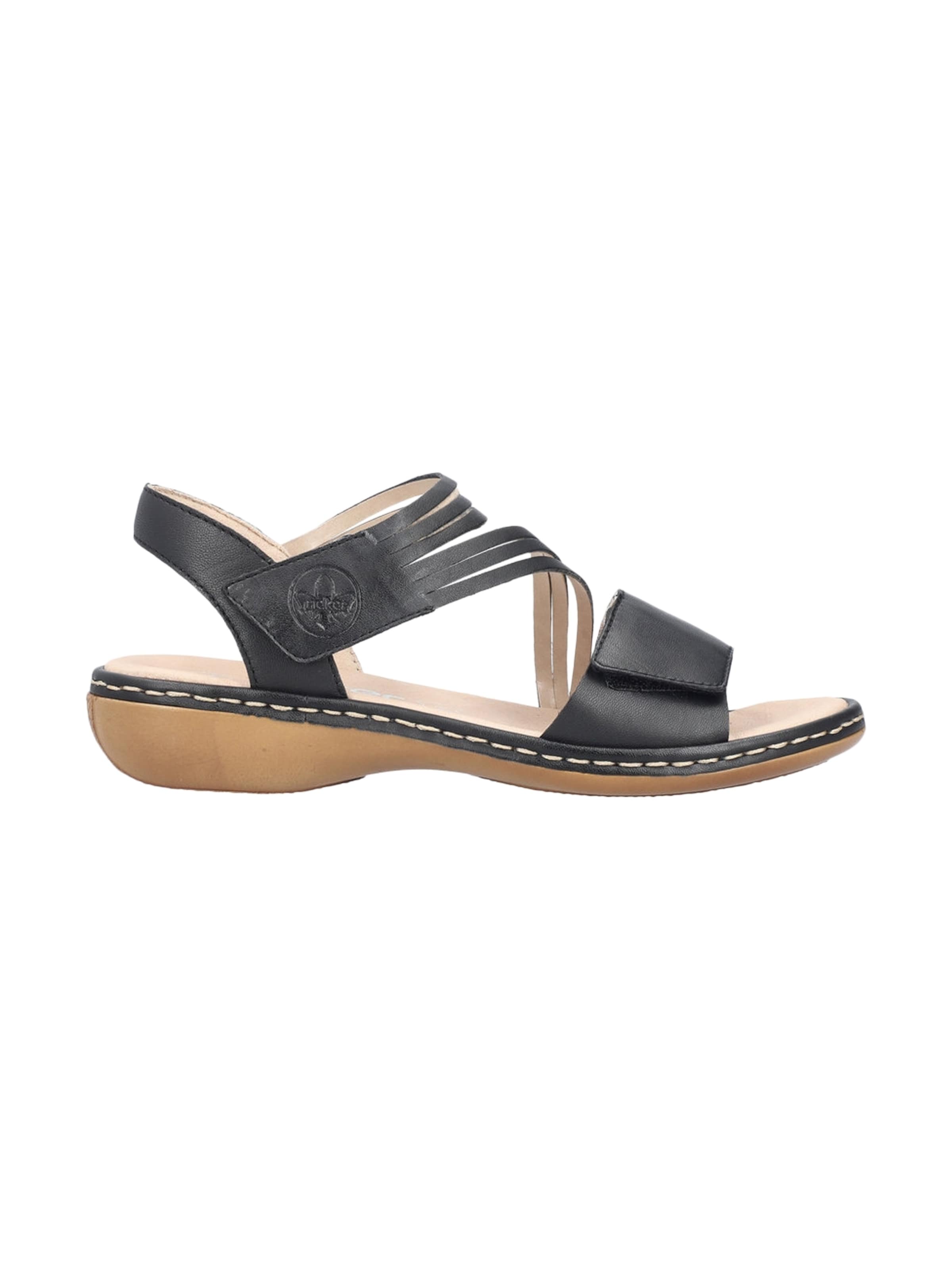 Sandalo di Rieker in nero