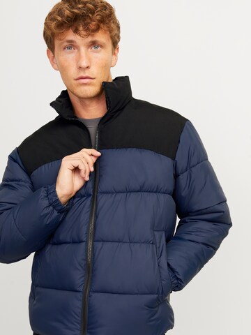 JACK & JONES Vinterjakke 'JJMoon' i blå