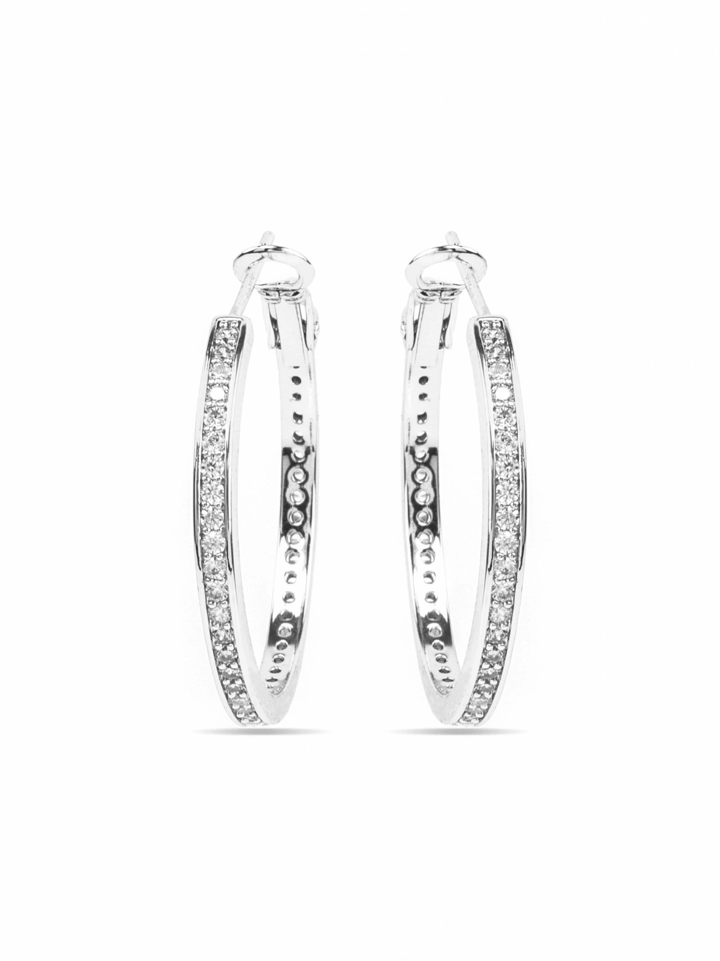 Luxenter Øreringe 'Budix' i sølv