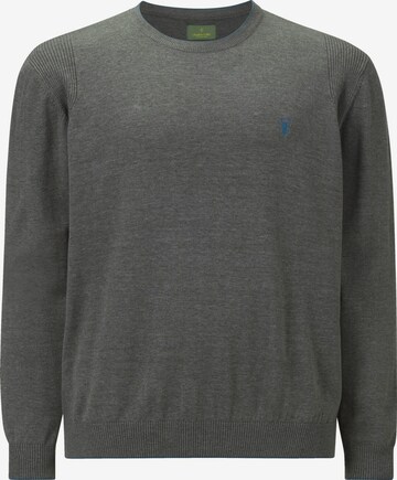 Charles Colby Pullover ' Earl Archie ' in Grau: predná strana