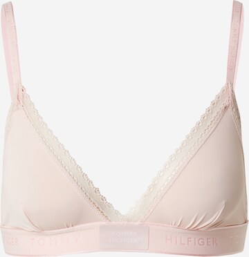 Tommy Hilfiger Underwear Triangle Bra in Pink: front