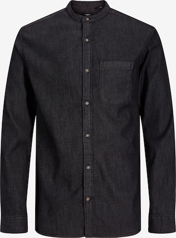 JACK & JONES Regular fit Skjorta 'Perfect' i svart: framsida