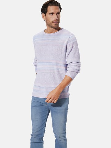 Pull-over 'Haroldo' BABISTA en bleu : devant