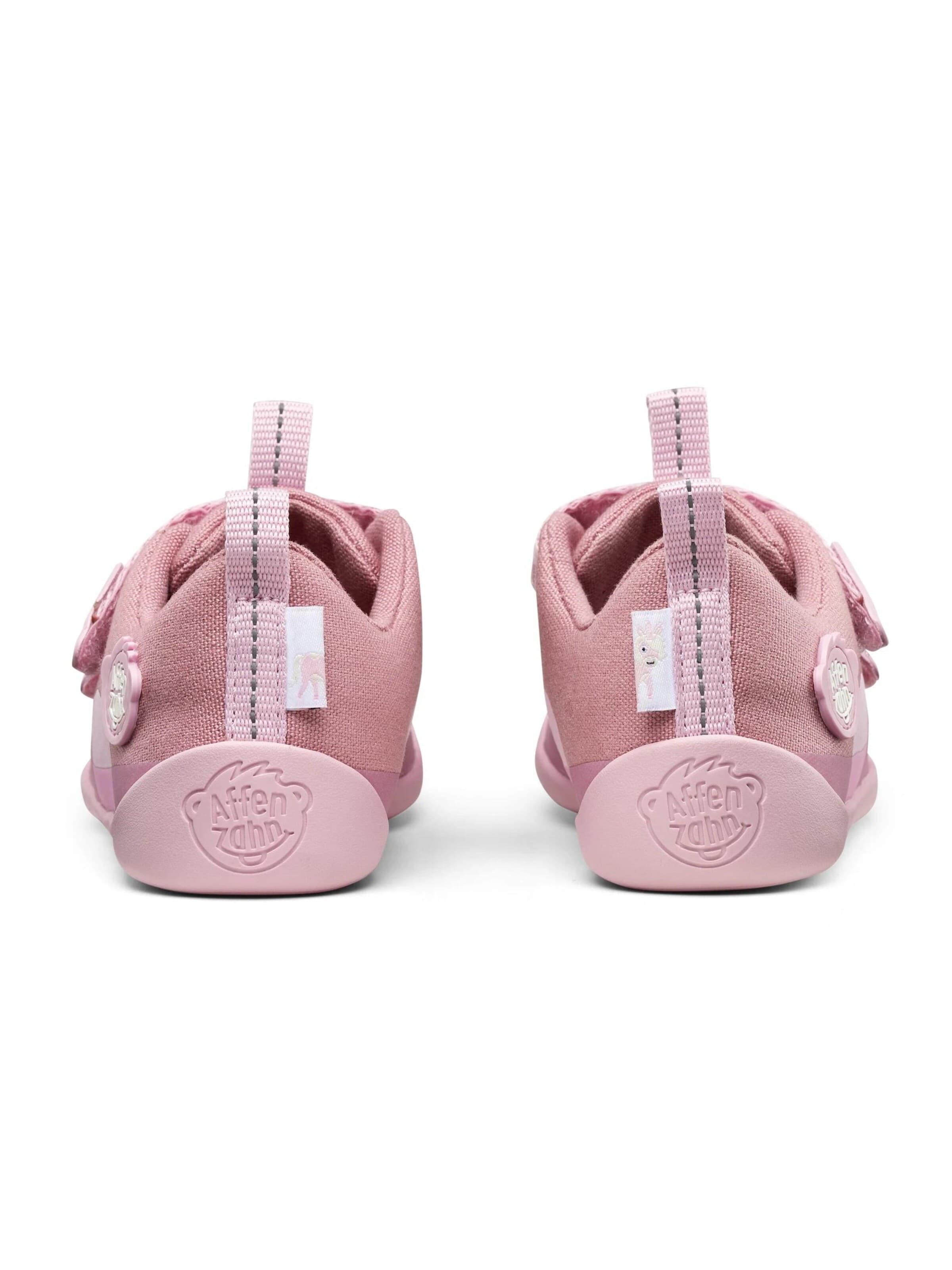 Affenzahn Sneaker 'Sneaker Baumwolle Lucky' in Pink