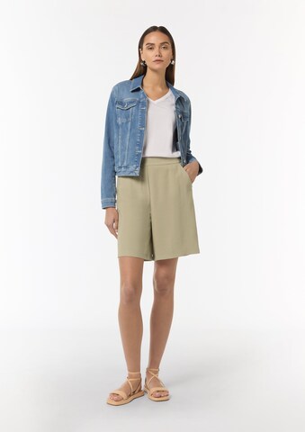comma casual identity Wide leg Trousers in Beige