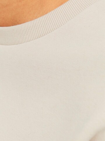 JACK & JONES Sweatshirt 'JJBradley' in Beige