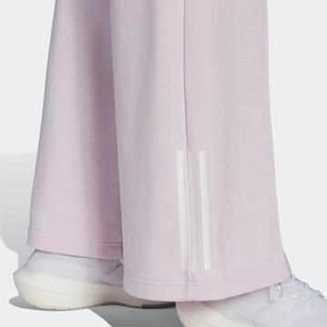 ADIDAS SPORTSWEAR Wide leg Sportbroek in Roze